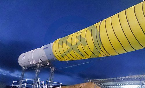 Tuberia de Ventilación Soplante Reforzada