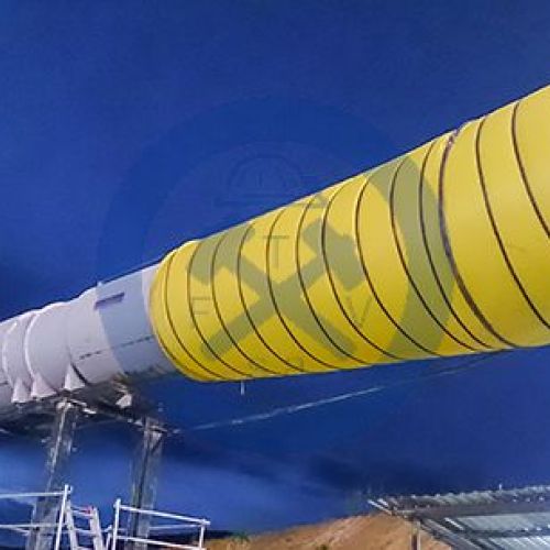 Tuberia de Ventilacion Soplante Reforzada